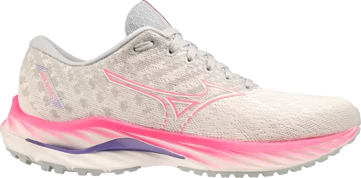 Кроссовки Wmns Wave Inspire 19 'Snow White High Vis Pink', кремовый