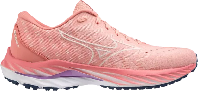 Кроссовки Wmns Wave Inspire 19 SSW 'Peach Bud Vaporous Grey', розовый