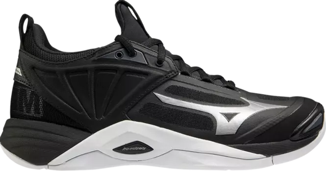 Кроссовки Wmns Wave Momentum 2 'Black Silver', черный