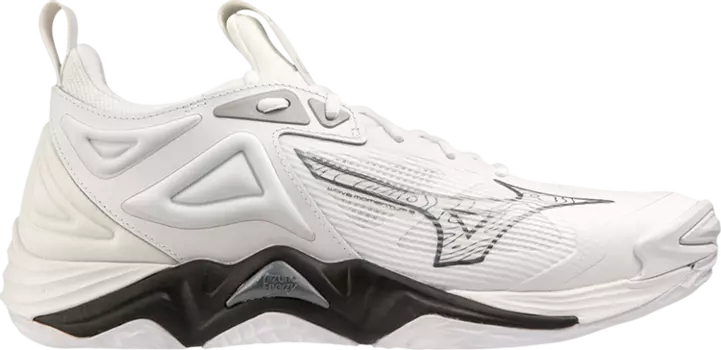 Кроссовки Wmns Wave Momentum 3 'White Black', белый