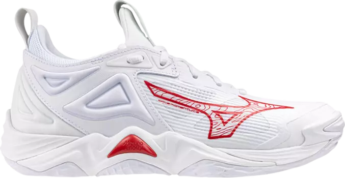 Кроссовки Wmns Wave Momentum 3 'White Red', белый