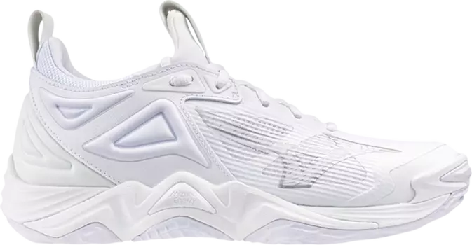 Кроссовки Wmns Wave Momentum 3 'White Silver', белый