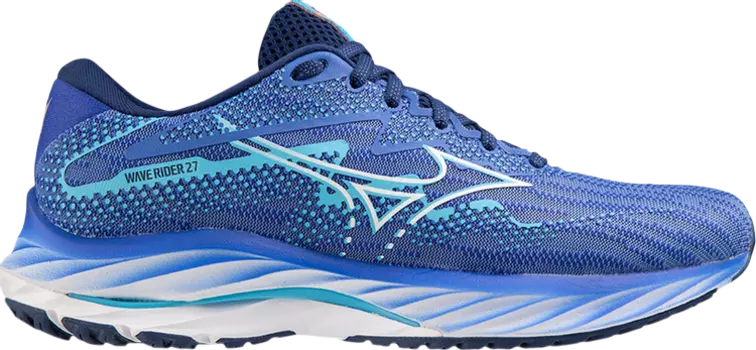 Кроссовки Wmns Wave Rider 27 'Ultramarine', черный