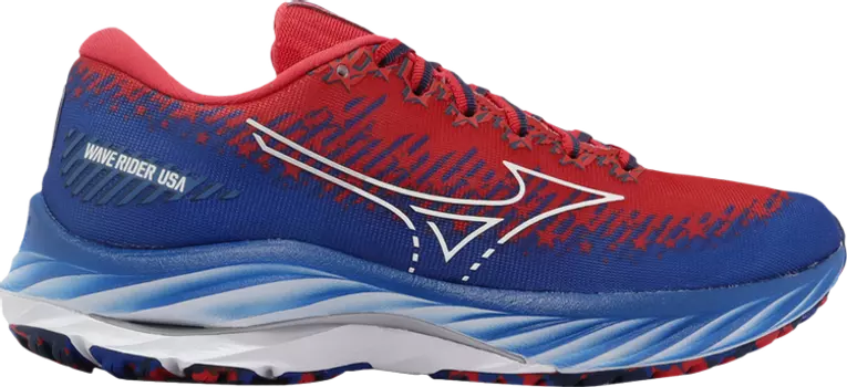 Кроссовки Wmns Wave Rider 27 'USA', красный