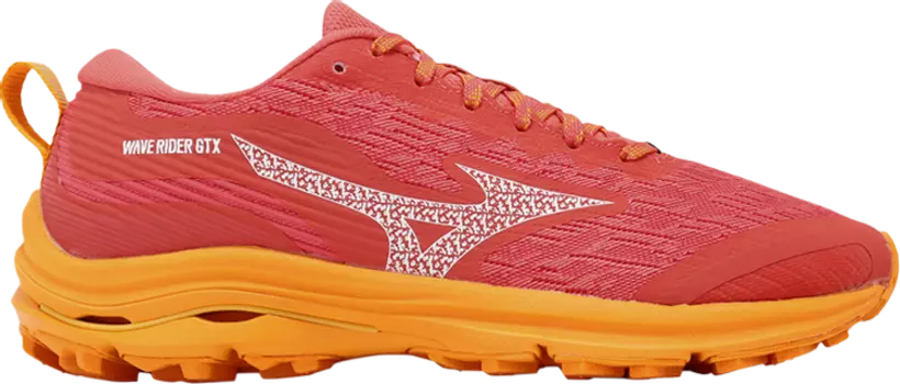 Кроссовки Wmns Wave Rider GORE-TEX 'Hot Coral Carrot Curl', красный
