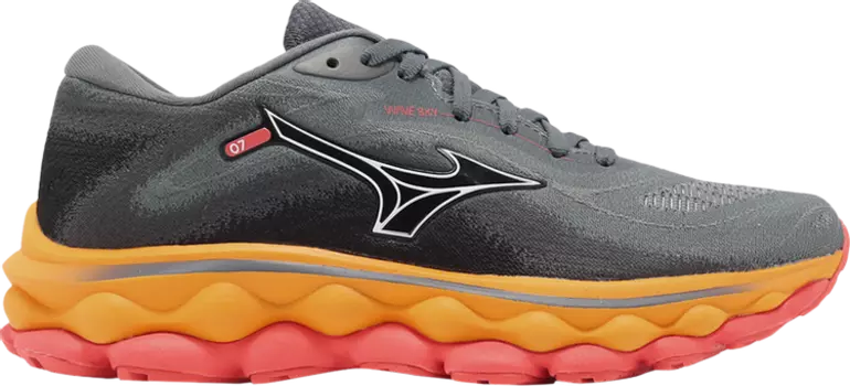 Кроссовки Wmns Wave Sky 7 'Turbulence Carrot Curl', серый
