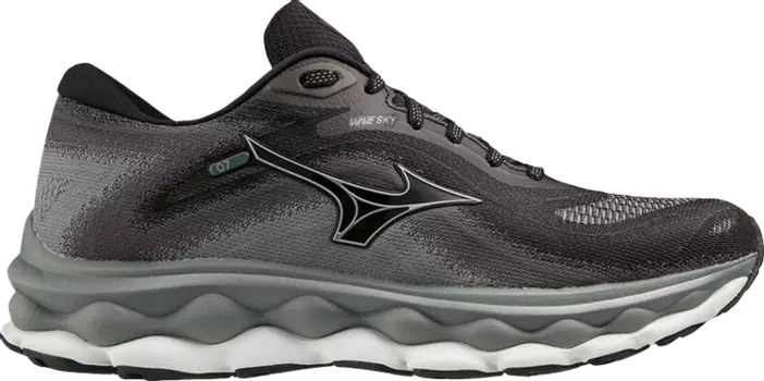 Кроссовки Wmns Wave Sky 7 Wide 'Black Silverstar', черный