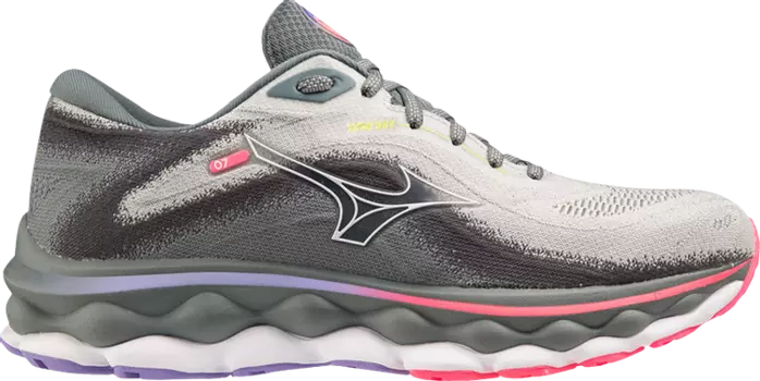 Кроссовки Wmns Wave Sky 7 Wide 'Pearl Blue White', серый