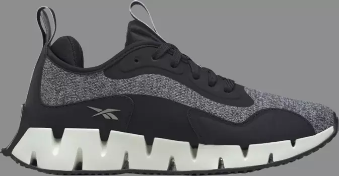 Кроссовки wmns zig dynamica 'black chalk' Reebok, черный