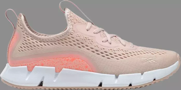 Кроссовки wmns zig sky 'canyon coral soft ecru' Reebok, коричневый