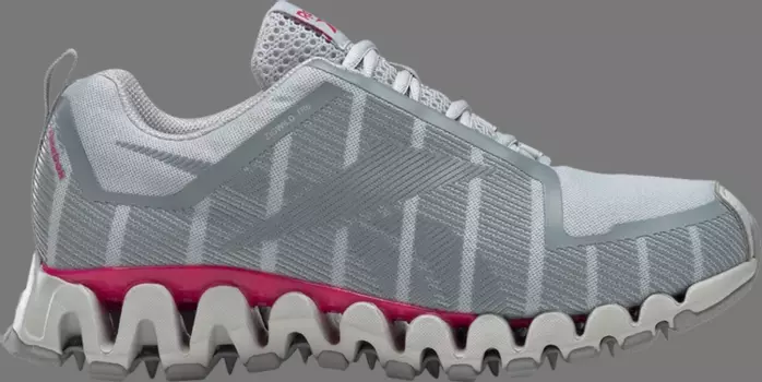 Кроссовки wmns zigwild trail 6 'pure grey' Reebok, серый
