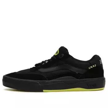 Кроссовки wms skate shoes 'black yellow' Vans, черный