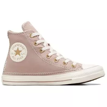 Кроссовки Women's Chuck Taylor All Star High 'Crafted Stitching - Chaotic Neutral' Converse, розовый/белый