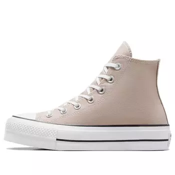 Кроссовки women's chuck taylor all star lift platform 'sand stone' Converse, бежевый
