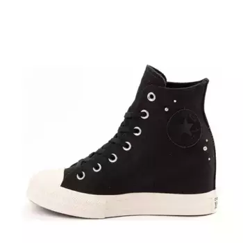 Кроссовки Womens Converse Chuck Taylor All Star Classic Wedge Mended Embellishment Platform Sneaker, цвет Total Eclipse