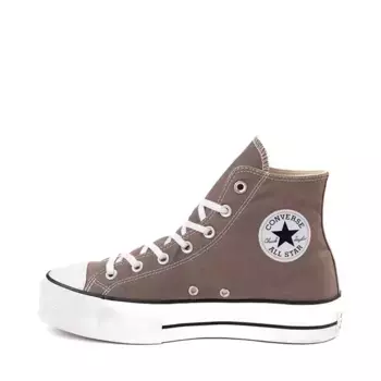 Кроссовки Womens Converse Chuck Taylor All Star Lift Hi Sneaker, цвет Pure Pumice