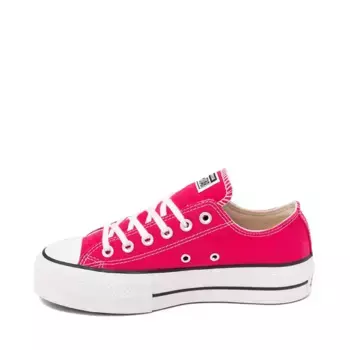 Кроссовки Womens Converse Chuck Taylor All Star Lift Lo Sneaker, цвет Cerise Pink