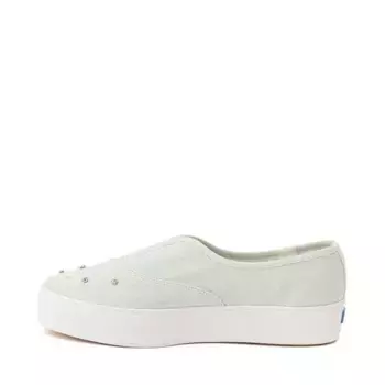 Кроссовки Womens Keds Point Slip Denim Platform Sneaker, цвет Denim