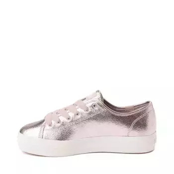 Кроссовки Womens Keds Triple Kick Platform Sneaker, цвет Pink Metallic