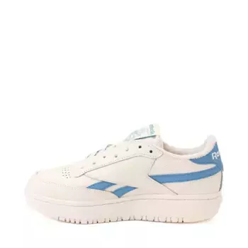 Кроссовки Womens Reebok Club C Double Revenge Athletic Shoe, цвет Chalk/Essential Blue