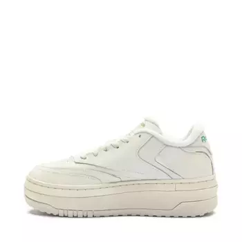Кроссовки Womens Reebok Club C Extra Athletic Shoe, цвет Chalk/Green