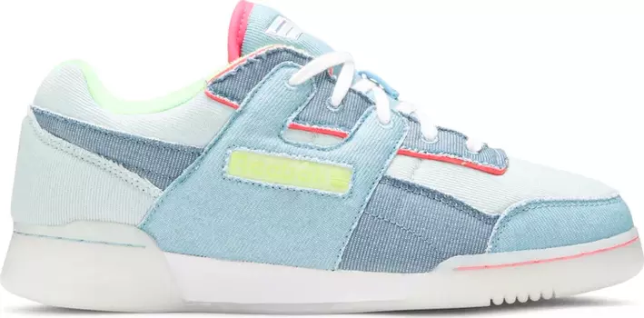 Кроссовки wonder woman 1984 x workout plus '80's glam' Reebok, синий