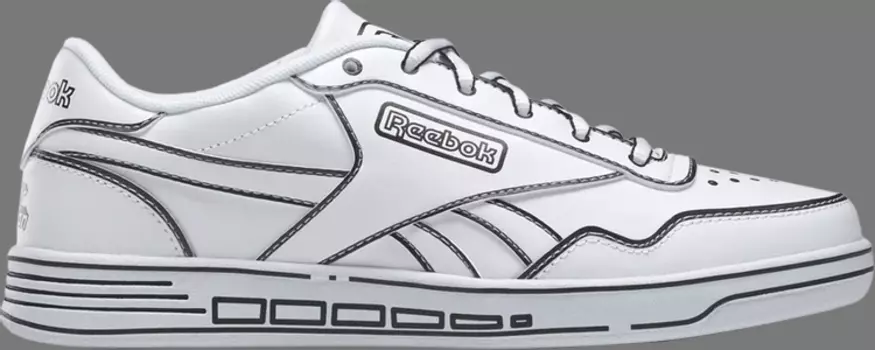 Кроссовки wonder woman x wmns royal techque t 'invisible jet' Reebok, белый