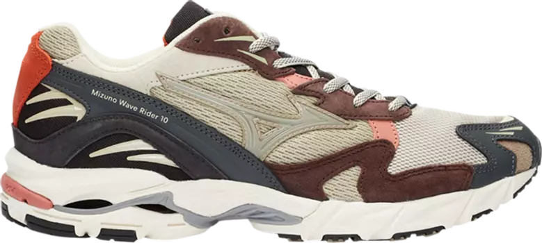 Кроссовки Wood Wood x Wave Rider 10.55 Wood Ash, загар