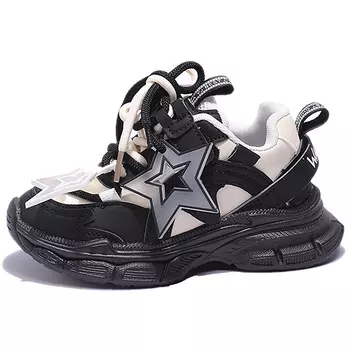 Кроссовки Wooden Rabbit Kids Lifestyle Shoes Kids Low-top, черный