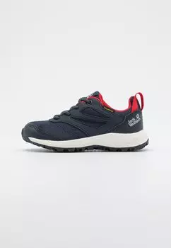 Кроссовки WOODLAND TEXAPORE Jack Wolfskin, цвет night blue/red