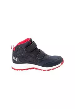Кроссовки WOODLAND TEXAPORE MID VC K Jack Wolfskin, цвет dark blue / pink