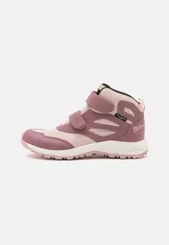 Кроссовки WOODLAND TEXAPORE MID VC K Jack Wolfskin, цвет ash mauve