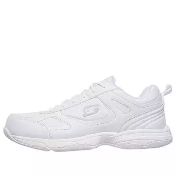 Кроссовки work relaxed fit dighton sr 'off-white' Skechers, белый
