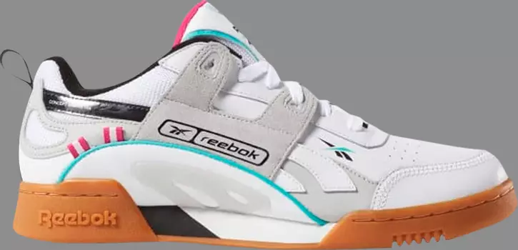Кроссовки workout plus ati 90s 'white teal' Reebok, белый