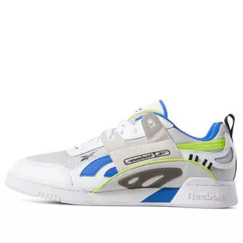 Кроссовки workout plus ati 90s 'white neon lime' Reebok, белый