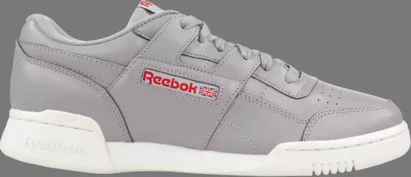 Кроссовки workout plus vintage 'medium grey heather' Reebok, серый