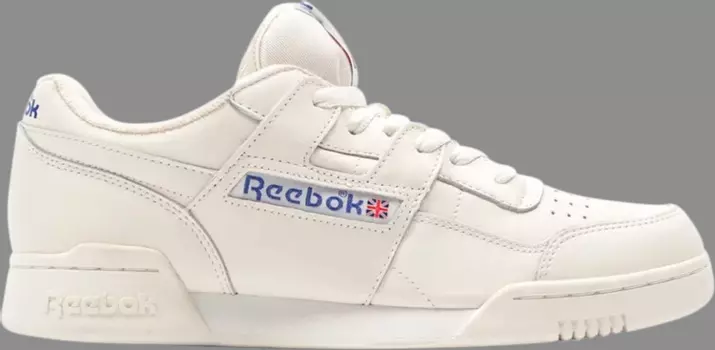 Кроссовки workout plus vintage 'chalk' Reebok, белый