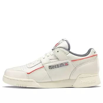 Кроссовки workout plus white skate shoes Reebok, белый
