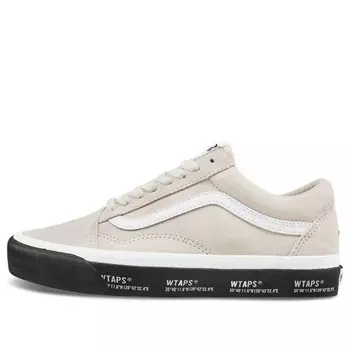 Кроссовки wtaps x old skool lx 'white black' Vans, серый