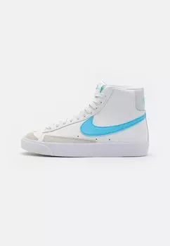 Кроссовки высокие BLAZER MID 77 Nike Sportswear, цвет summit white/aquarius blue/photon dust/white