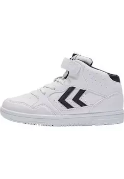 Кроссовки высокие CAMDEN Hummel, цвет white black