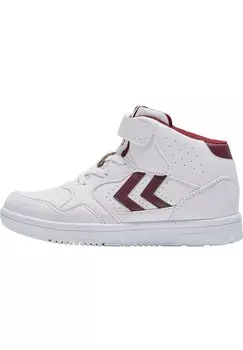 Кроссовки высокие CAMDEN Hummel, цвет white red