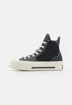 Кроссовки высокие CHUCK 70 DE LUXE SQUARED Converse, цвет black/egret