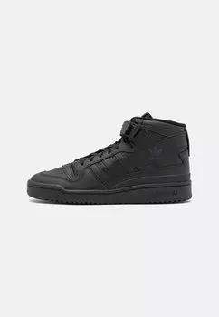 Кроссовки высокие FORUM MID UNISEX adidas Originals, цвет core black/carbon