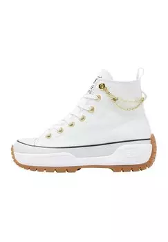 Кроссовки высокие KAYA MID FLY British Knights, цвет white gold