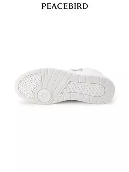 Кроссовки высокие Peacebird мужские, белый