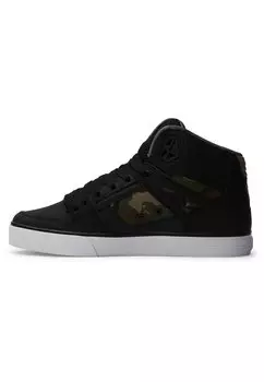 Кроссовки высокие PURE WC DC Shoes, цвет xkkg black black green