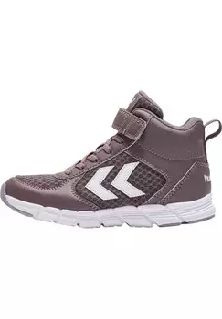 Кроссовки высокие SPEED MID JR Hummel, цвет sparrow