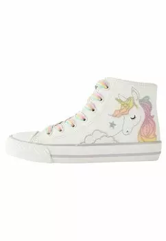 Кроссовки высокие STANDARD FIT F Next, цвет white rainbow unicorn