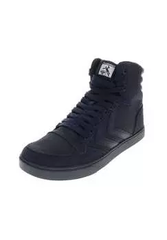 Кроссовки высокие тонкие stadil тональные высокие Hummel, синий